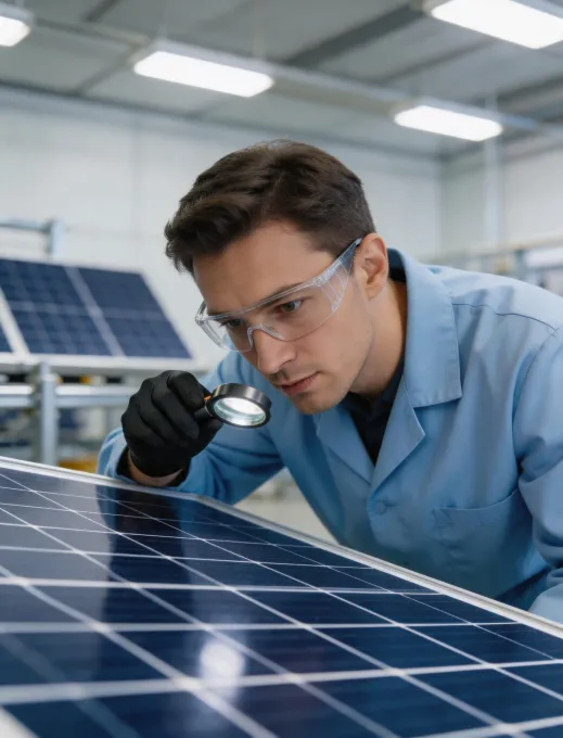Solar module quality inspection