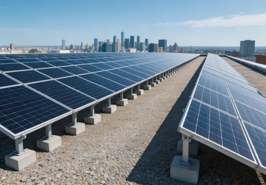 Commercial rooftop solar application
