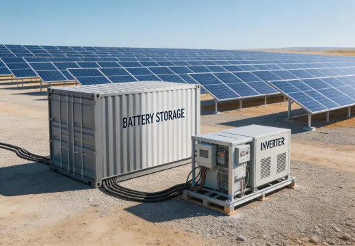 Solar plus storage application