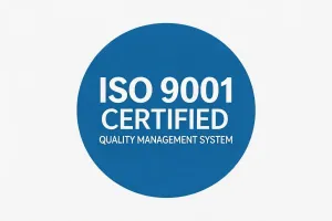 ISO 9001 badge