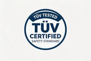 TUV tested badge